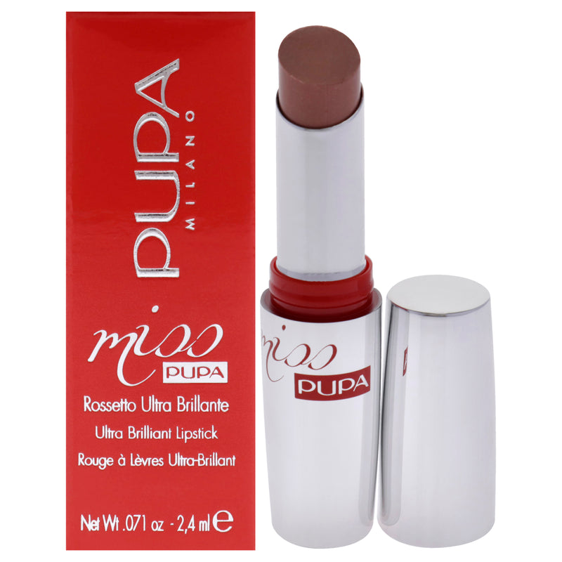 Pupa Milano Miss Pupa Ultra Brilliant Lipstick - 100 Cream by Pupa Milano for Women - 0.071 oz Lipstick
