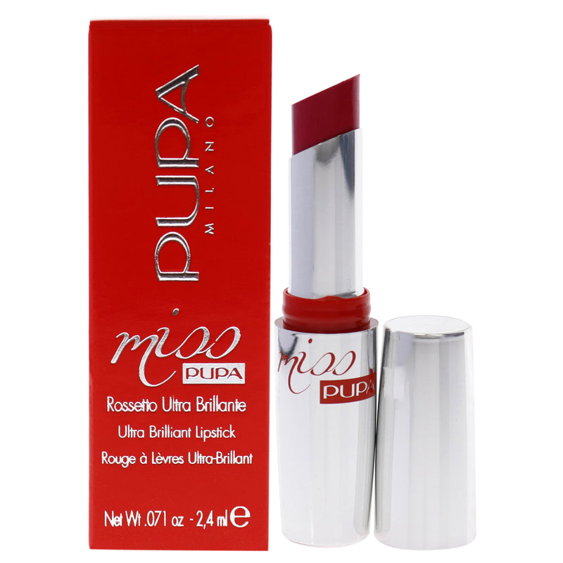 Pupa Milano Miss Pupa Ultra Brilliant Lipstick - 303 Haute Couture Fuchsia by Pupa Milano for Women - 0.071 oz Lipstick