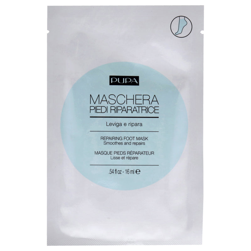 Pupa Milano Repairing Foot Mask by Pupa Milano for Unisex - 0.54 oz Mask