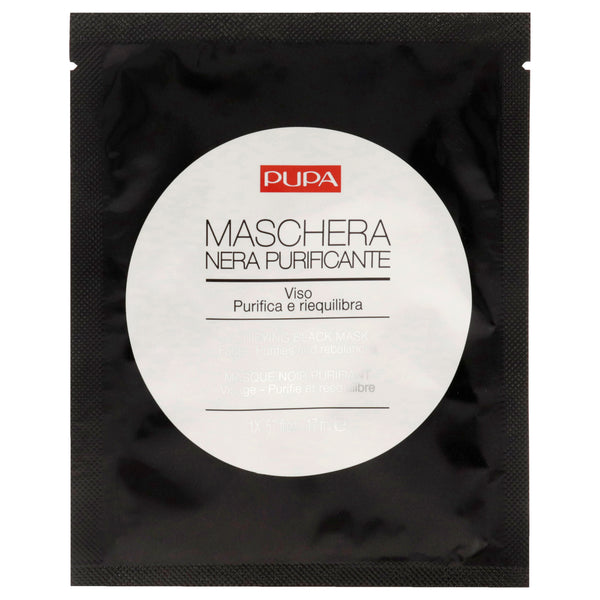 Pupa Milano Purifying Black Mask by Pupa Milano for Unisex - 0.57 oz Mask