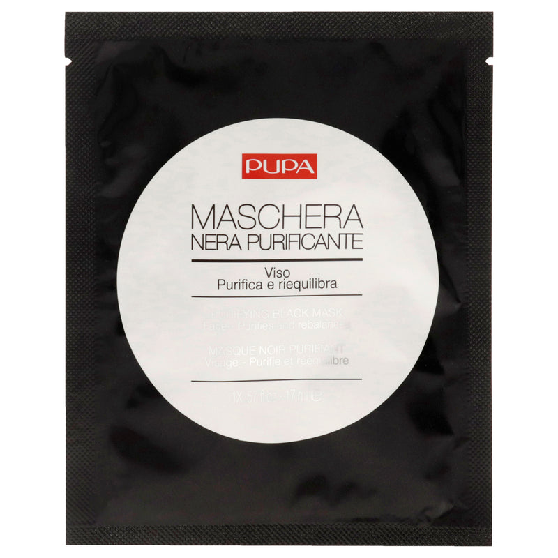 Pupa Milano Purifying Black Mask by Pupa Milano for Unisex - 0.57 oz Mask