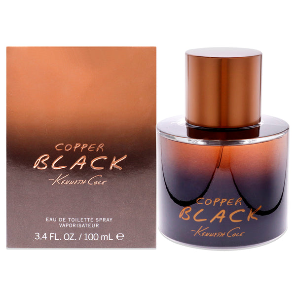 Kenneth Cole Cooper Black by Kenneth Cole for Men - 3.4 oz EDT Spray
