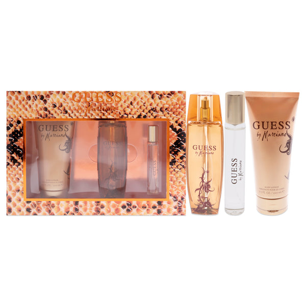 Guess Guess By Marciano by Guess for Women - 3 Pc Gift Set 3.4oz EDP Spray, 0.5oz Travel Spray, 6.7oz Body Lotion