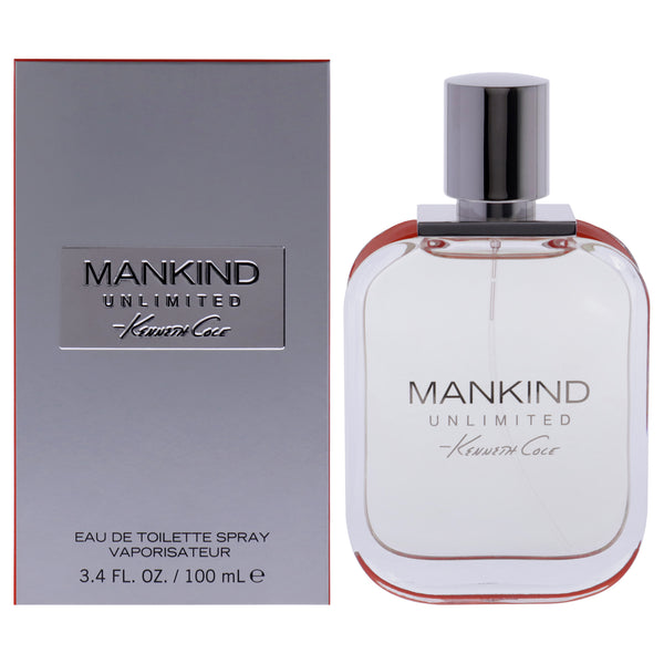 Kenneth Cole Mankind Unlimited by Kenneth Cole for Men - 3.4 oz EDT Spray