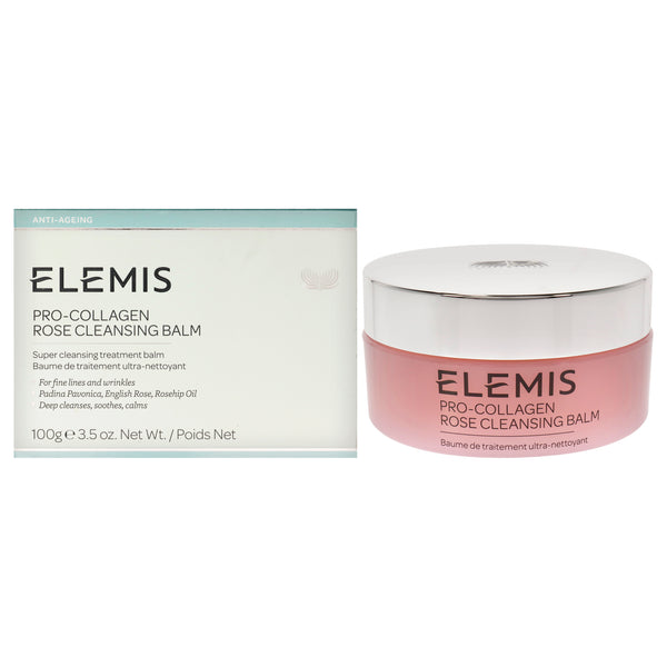 Elemis Pro-Collagen Rose Cleansing Balm by Elemis for Women - 3.5 oz Cleanser