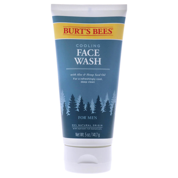 Burt's Bees Cooling Face Wash by Burts Bees for Men - 5 oz Cleanser