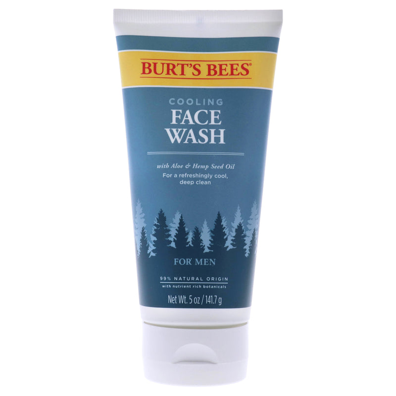 Burt's Bees Cooling Face Wash by Burts Bees for Men - 5 oz Cleanser