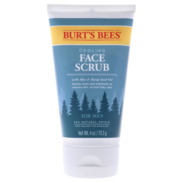 Burt's Bees Cooling Face Scrub by Burts Bees for Men - 4 oz Scrub