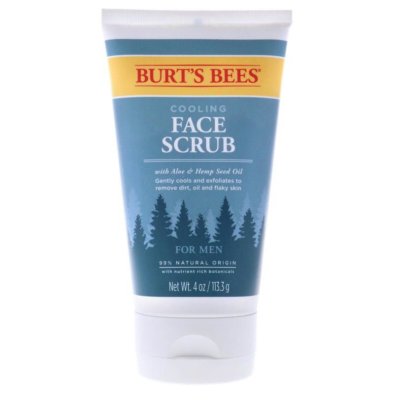 Burt's Bees Cooling Face Scrub by Burts Bees for Men - 4 oz Scrub