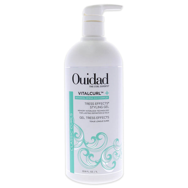 Ouidad VitalCurl Plus Tress Effects Styling Gel by Ouidad for Unisex - 33.8 oz Gel