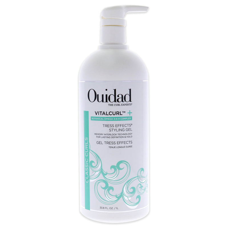 Ouidad VitalCurl Plus Tress Effects Styling Gel by Ouidad for Unisex - 33.8 oz Gel