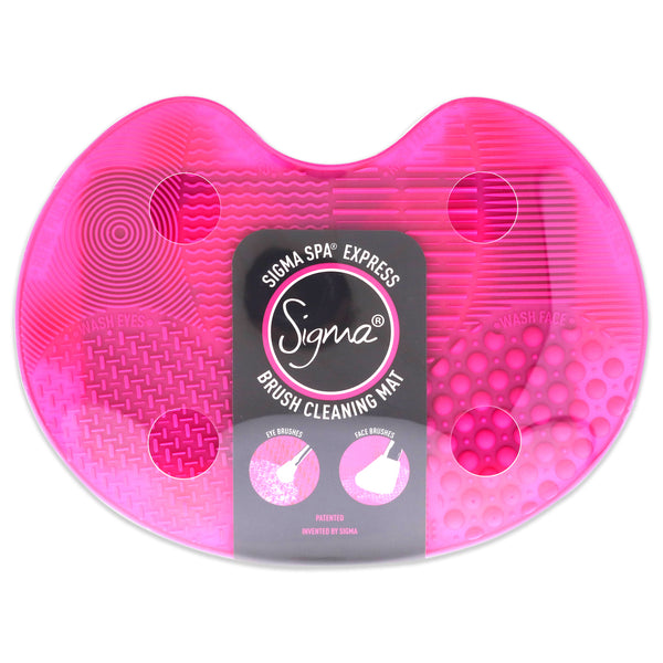 SIGMA Sigma Spa Express Brush Cleaning Mat - Pink by SIGMA for Women - 1 Pc Brush Cleaner