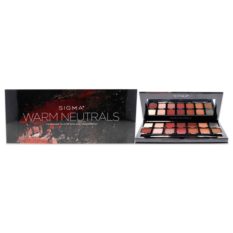 SIGMA Eyeshadow Palette - Warm Neutrals by SIGMA for Women - 1 Pc Eye Shadow