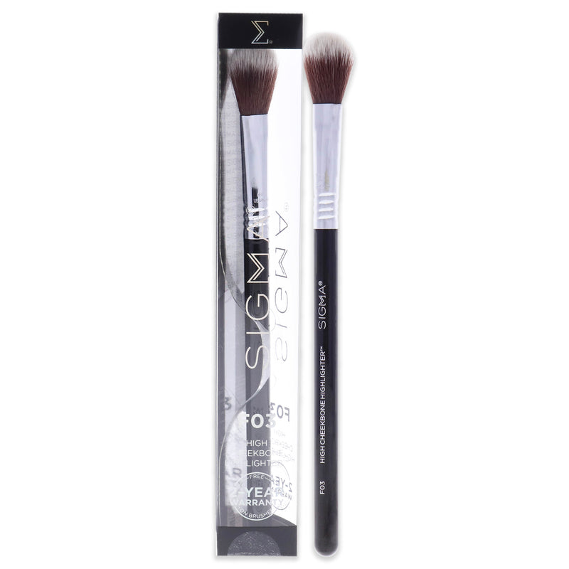 SIGMA High Cheekbone Highlighter Brush - F03 by SIGMA for Women - 1 Pc Brush