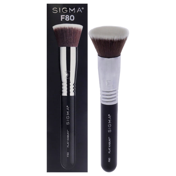 SIGMA Flat Kabuki Brush - F80 by SIGMA for Women - 1 Pc Brush