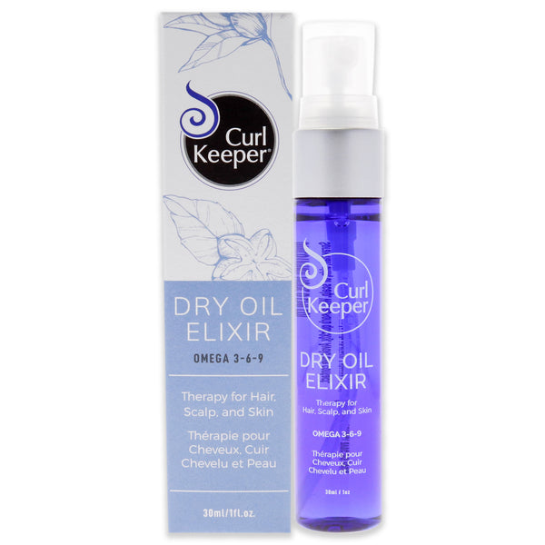 Curl Keeper Dry Oil Elixir by Curl Keeper for Unisex - 1 oz Oil