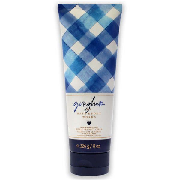 Bath & Body Works Gingham by Bath and Body Works for Unisex - 8 oz Body Cream