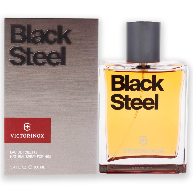 Swiss Army Black Steel by Swiss Army for Men - 3.4 oz EDT Spray