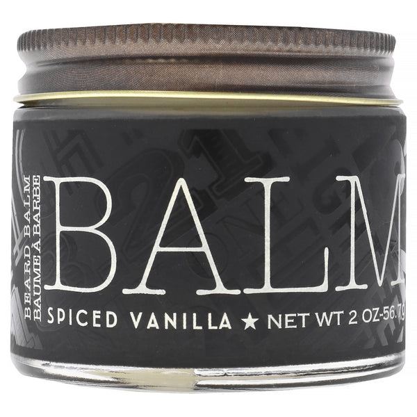 18.21 Man Made Beard Balm - Spiced Vanilla by 18.21 Man Made for Men - 2 oz Balm