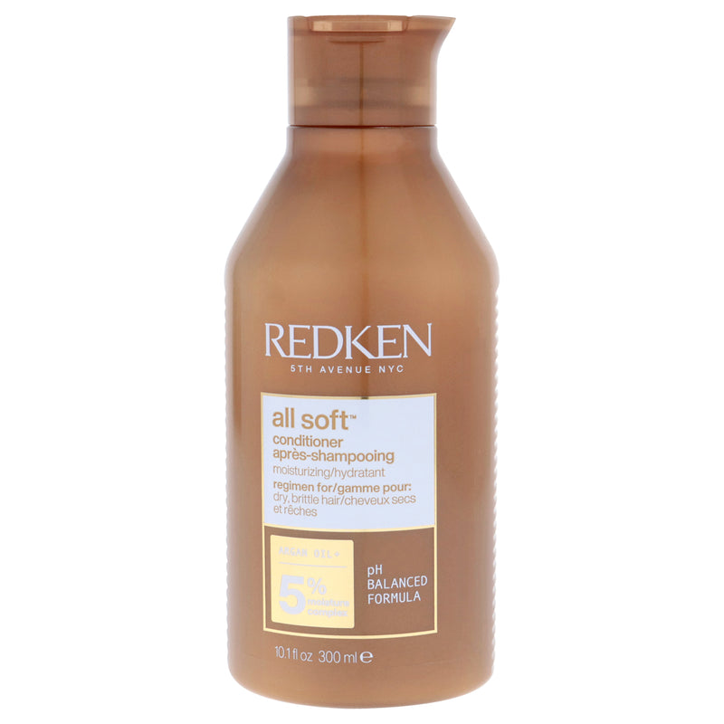 Redken All Soft Conditioner by Redken for Unisex - 10.1 oz Conditioner