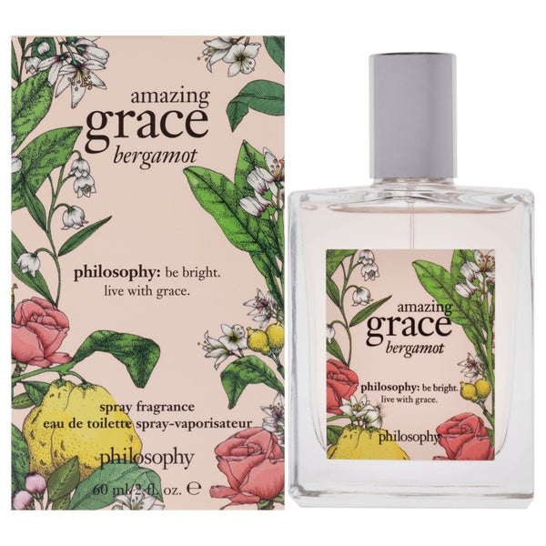 Philosophy Amazing Grace Bergamot by Philosophy for Women - 2 oz EDT Spray