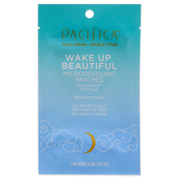 Pacifica Wake Up Beautiful Microneedling Patches by Pacifica for Unisex - 4 Pc Patches