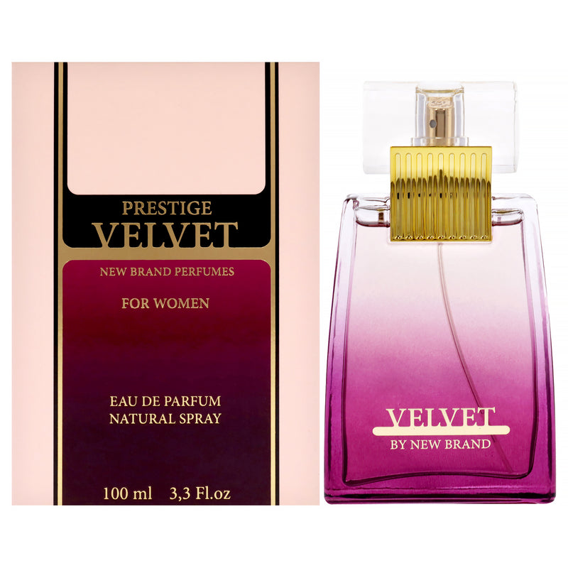 New Brand Prestige Velvet by New Brand for Women - 3.3 oz EDP Spray