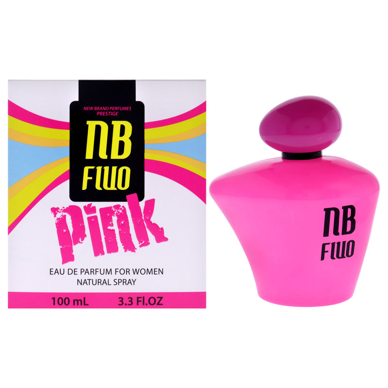 New Brand Fluo Pink by New Brand for Women - 3.3 oz EDP Spray