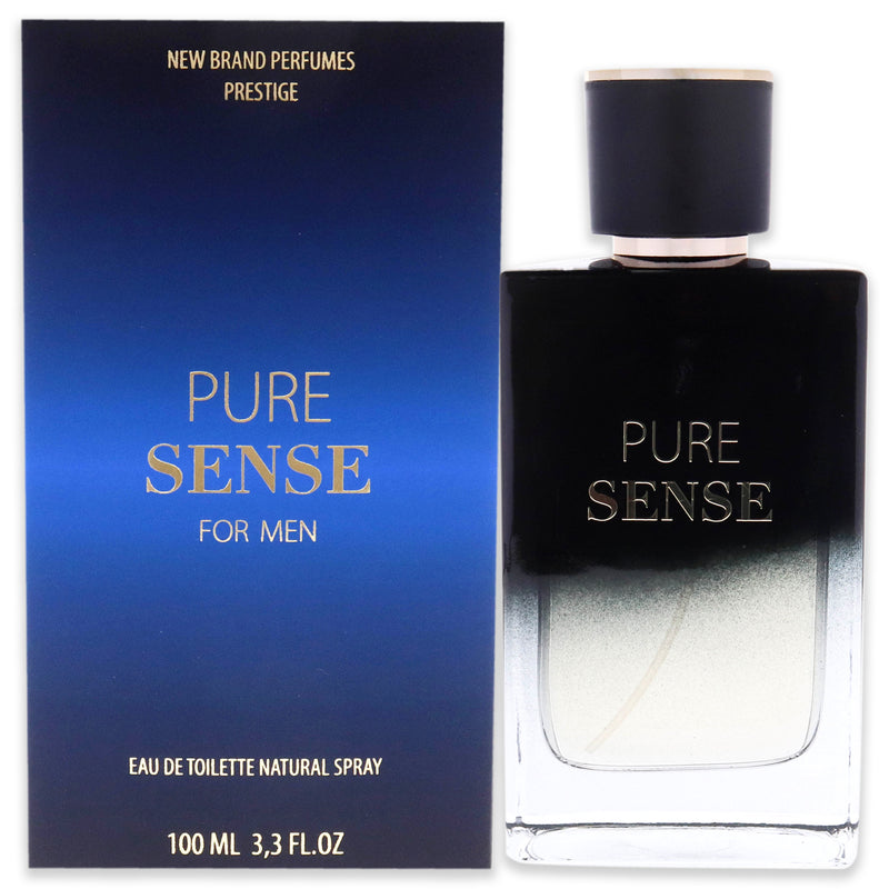 New Brand Prestige Pure Sense by New Brand for Men - 3.3 oz EDT Spray
