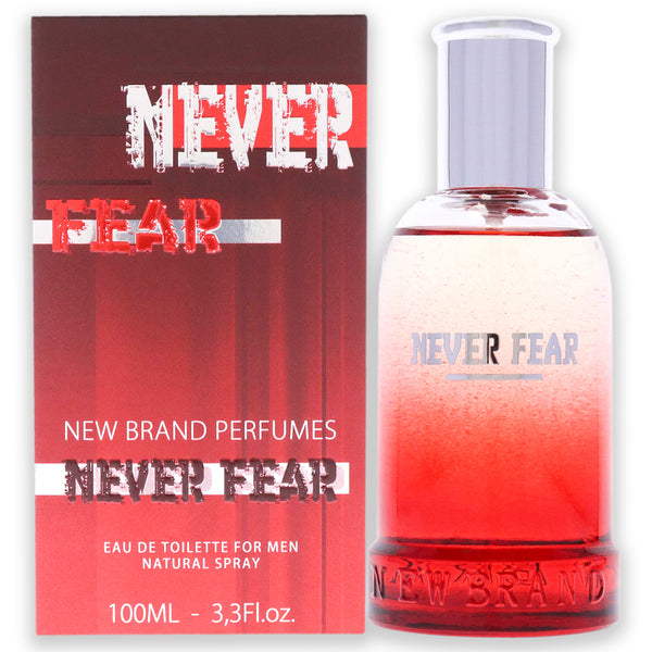 New Brand Never Fear by New Brand for Men - 3.3 oz EDT Spray