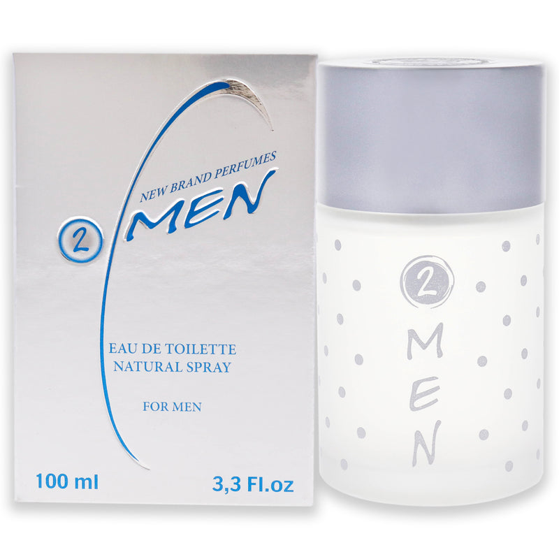 New Brand 2 Men by New Brand for Men - 3.3 oz EDT Spray
