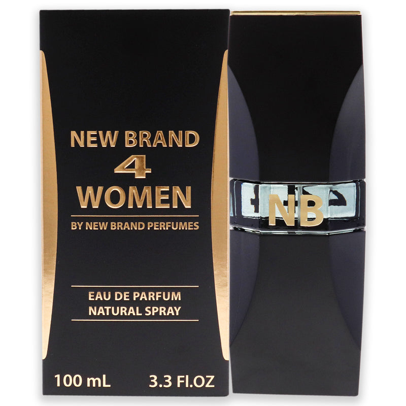 New Brand 4 Women by New Brand for Women - 3.3 oz EDP Spray