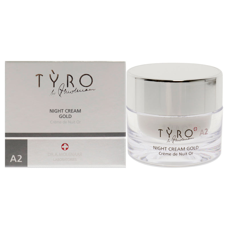Tyro Night Cream Gold by Tyro for Unisex - 1.69 oz Cream
