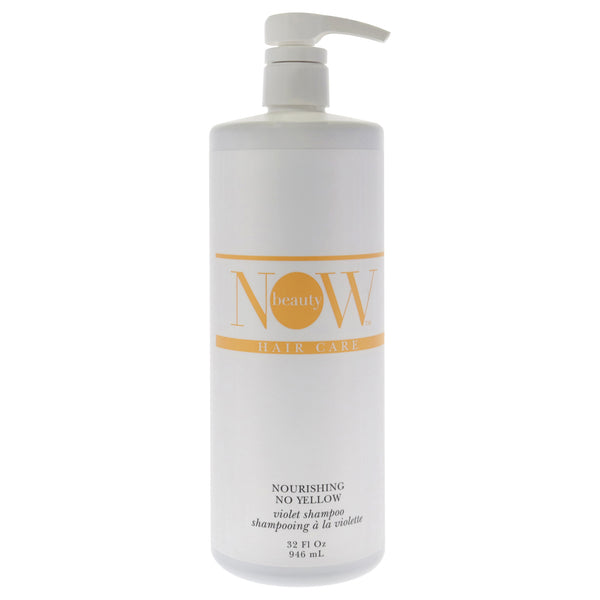 NOW Beauty Nourishing No Yellow Shampoo by NOW Beauty for Unisex - 32 oz Shampoo