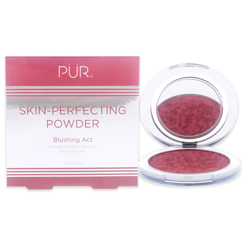 Pur Cosmetics Blushing Act Skin Perfecting Powder - Berry Beautiful by Pur Cosmetics for Women - 0.28 oz Powder