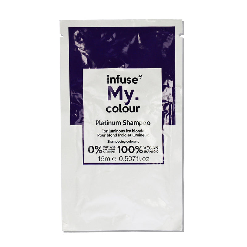 Infuse My Colour Platinum Shampoo by Infuse My Colour for Unisex - 0.5 oz Shampoo