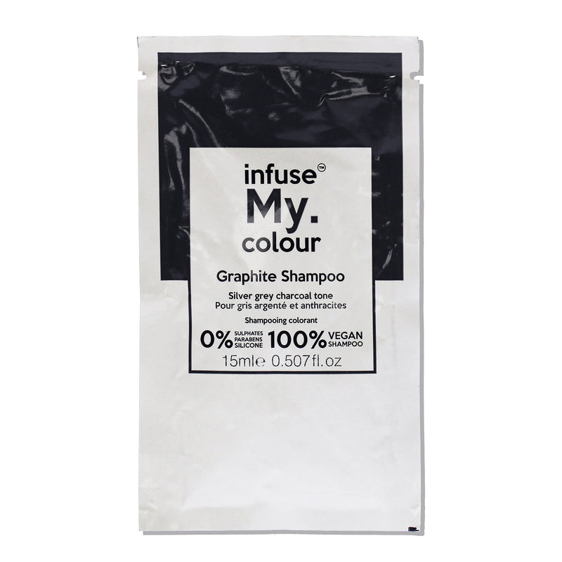 Infuse My Colour Graphite Shampoo by Infuse My Colour for Unisex - 0.507 oz Shampoo