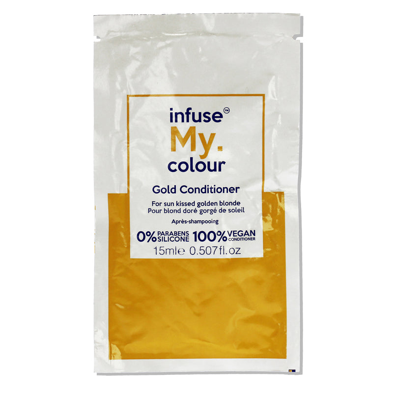 Infuse My Colour Gold Conditioner by Infuse My Colour for Unisex - 0.507 oz Conditioner