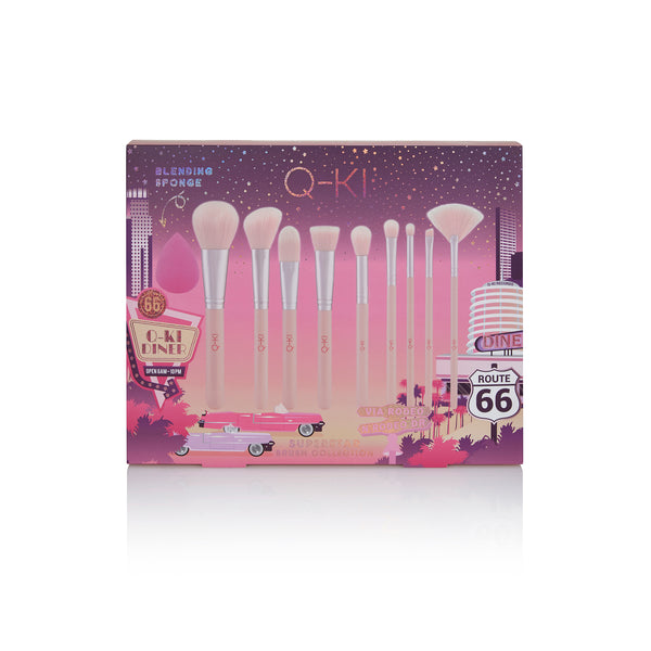 Q-KI Superstar Brush Collection - Eco Packaging by Q-KI for Women - 1 Pc Makeup