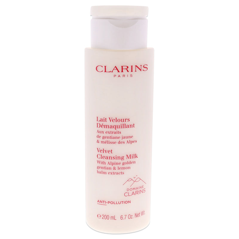 Clarins Velvet Cleansing Milk by Clarins for Women - 6.7 oz Cleanser