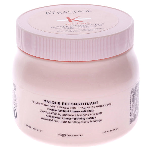Kerastase Genesis Masque Reconstituant Hair Mask by Kerastase for Unisex - 16.9 oz Masque