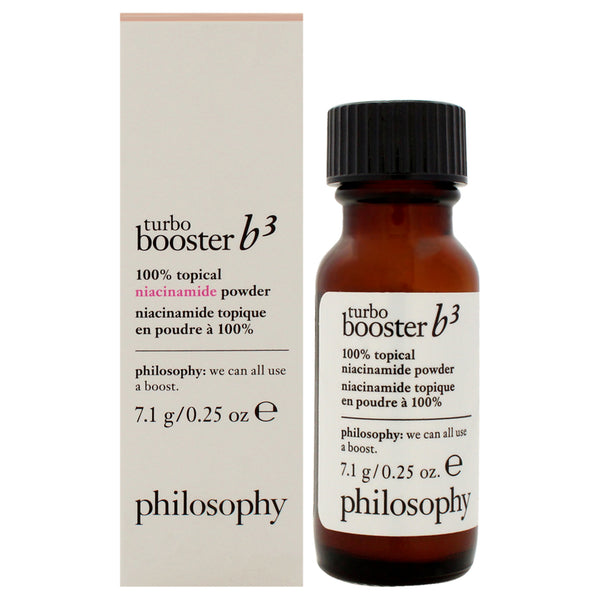 Philosophy Turbo Booster Niacinamide B3 Powder by Philosophy for Unisex - 0.25 oz Powder
