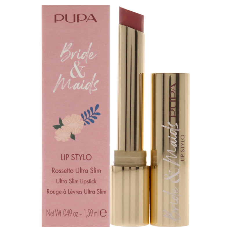 Pupa Milano Bride and Maids Lip Stylo Ultra Slim Lipstick - 001 Weeding Cake by Pupa Milano for Women - 0.049 oz Lipstick