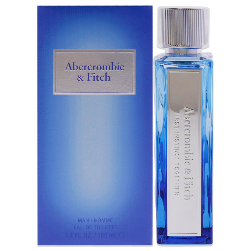 Abercrombie & Fitch First Instinct Together by Abercrombie and Fitch for Men - 3.4 oz EDT Spray