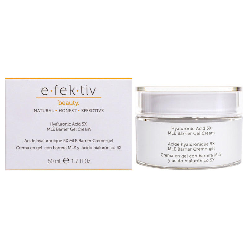 e.fek.tiv Hyaluronic Acid 5X MLE Barrier Gel Cream by e.fek.tiv for Unisex - 1.7 oz Lotion