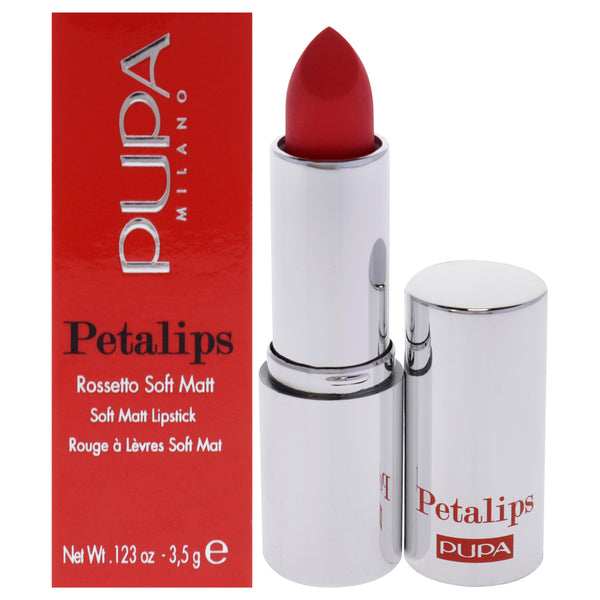 Pupa Milano Petalips Soft Matt Lipstick - 013 Lovely Hibiscus by Pupa Milano for Women - 0.123 oz Lipstick