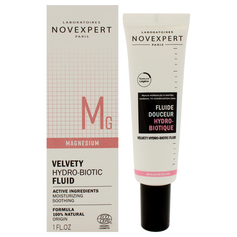 Novexpert Velvety Hydro-Biotic Fluid by Novexpert for Unisex - 1 oz Moisturizer