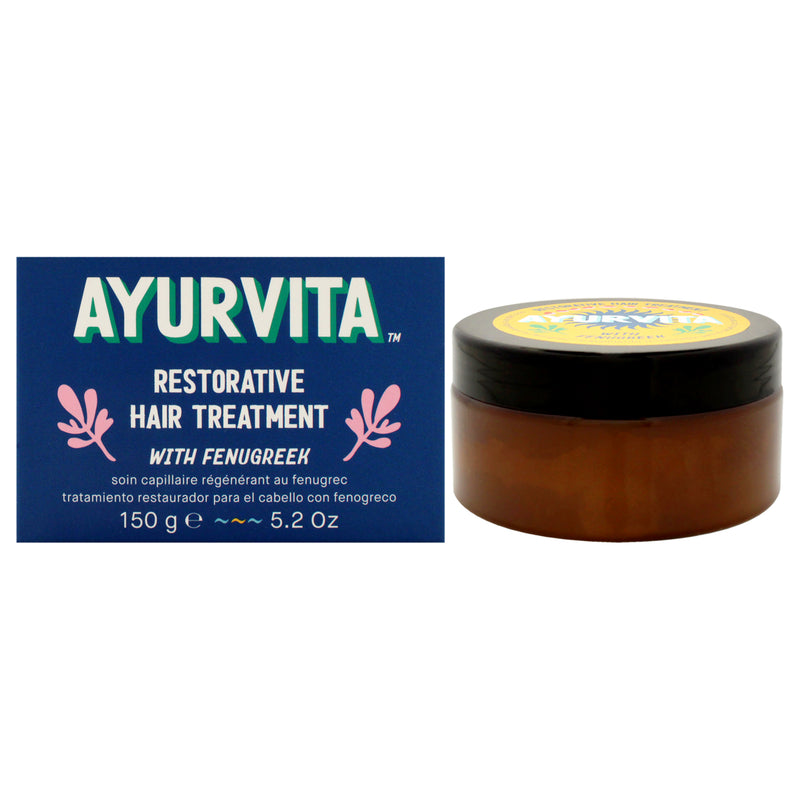 AyurVita Restorative Hair Treatment with Fenugreek by AyurVita for Unisex - 5.2 oz Treatment