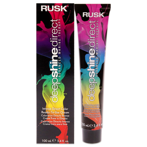 Rusk Deepshine Intense Direct Color - Blue by Rusk for Unisex - 3.4 oz Hair Color