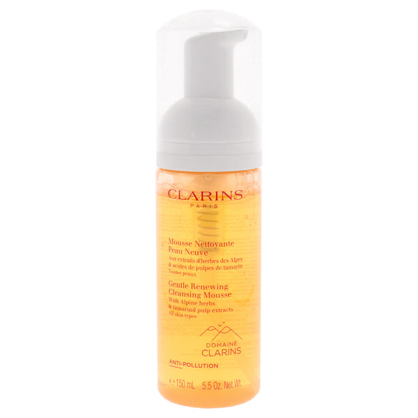 Clarins Gentle Renewing Cleansing Mousse by Clarins for Unisex - 5.5 oz Cleanser